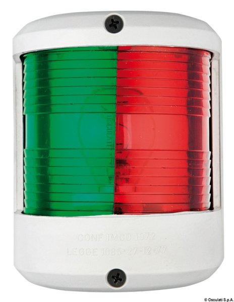 Fanale U78 rosso/verde/bianco 12 V - 11.427.05